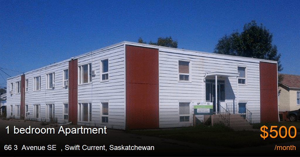 66 3 avenue se, swift current Apartment for Rent