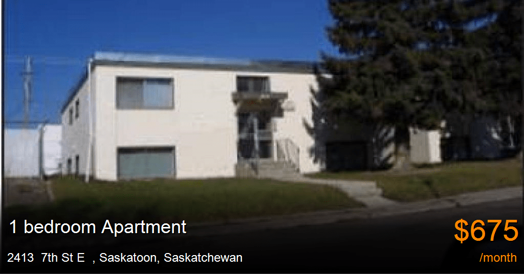 2413 7th st e, saskatoon Apartment for Rent