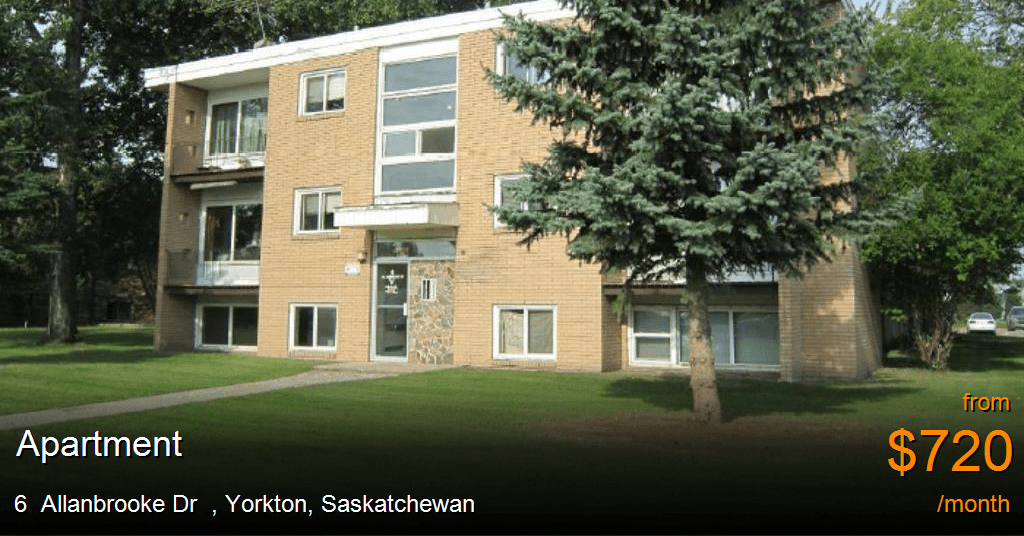 6 allanbrooke dr, yorkton Apartment for Rent