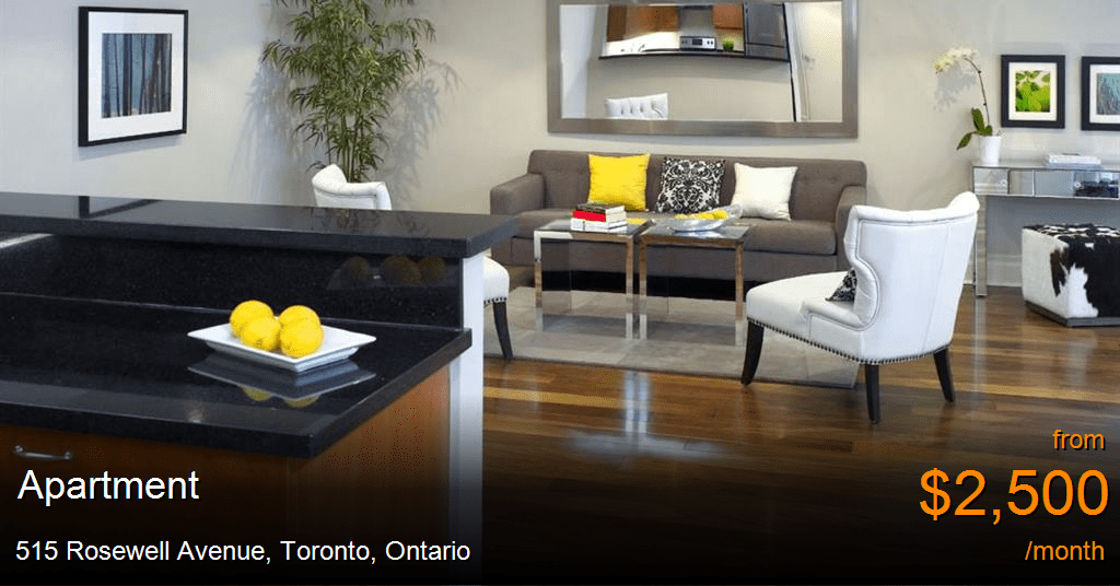 515 rosewell avenue, toronto Apartment for Rent