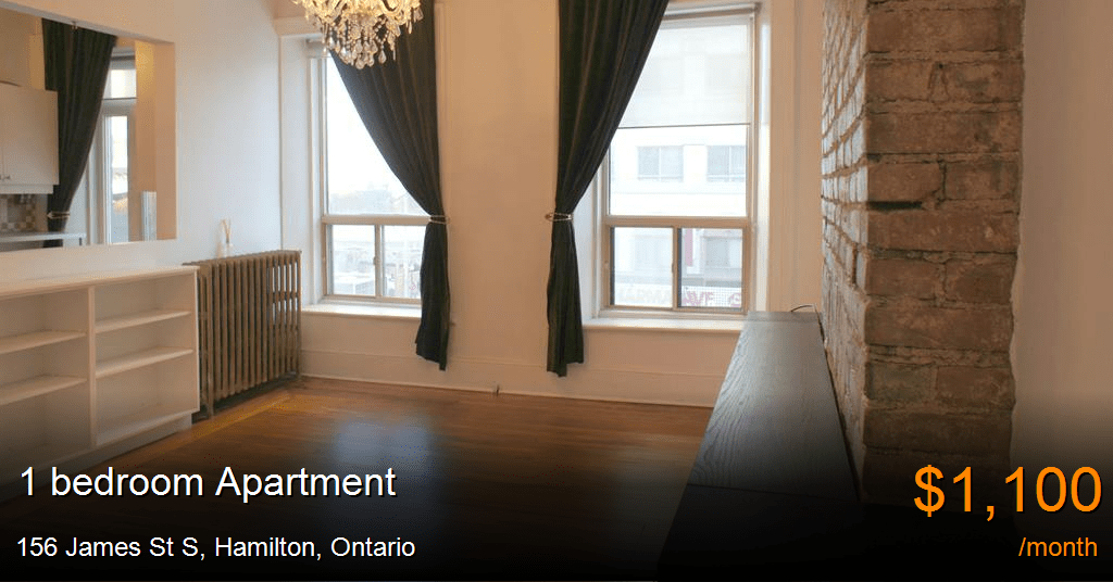 156 james st s, hamilton Apartment for Rent