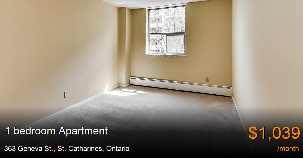 363 geneva st., st. catharines Apartment for Rent