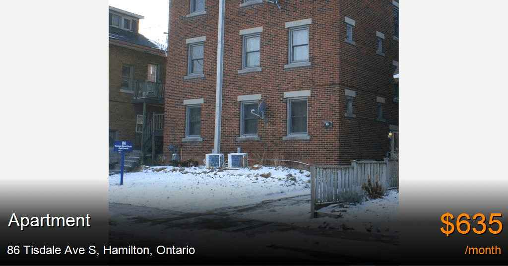 86 tisdale ave s, hamilton Apartment for Rent