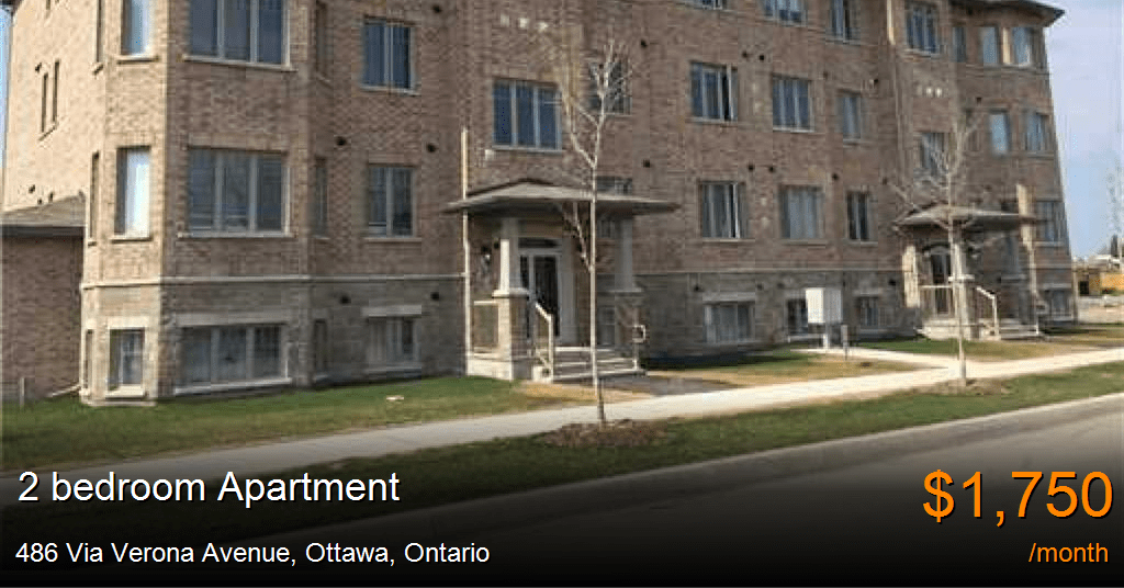 486 via verona avenue, ottawa Apartment for Rent