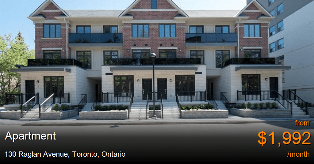 130 Raglan Avenue, Toronto Apartment for Rent