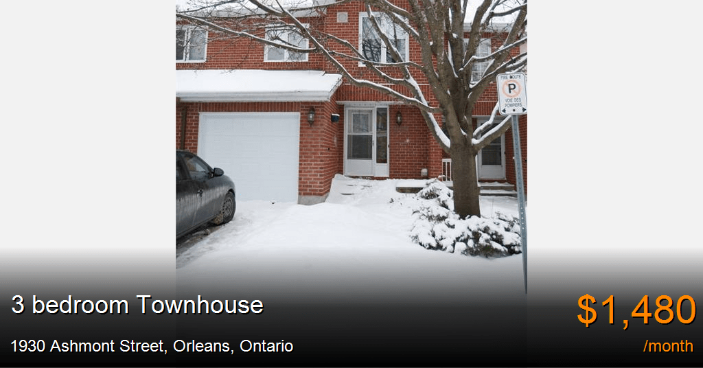 1930 ashmont street, orleans Townhouse for Rent