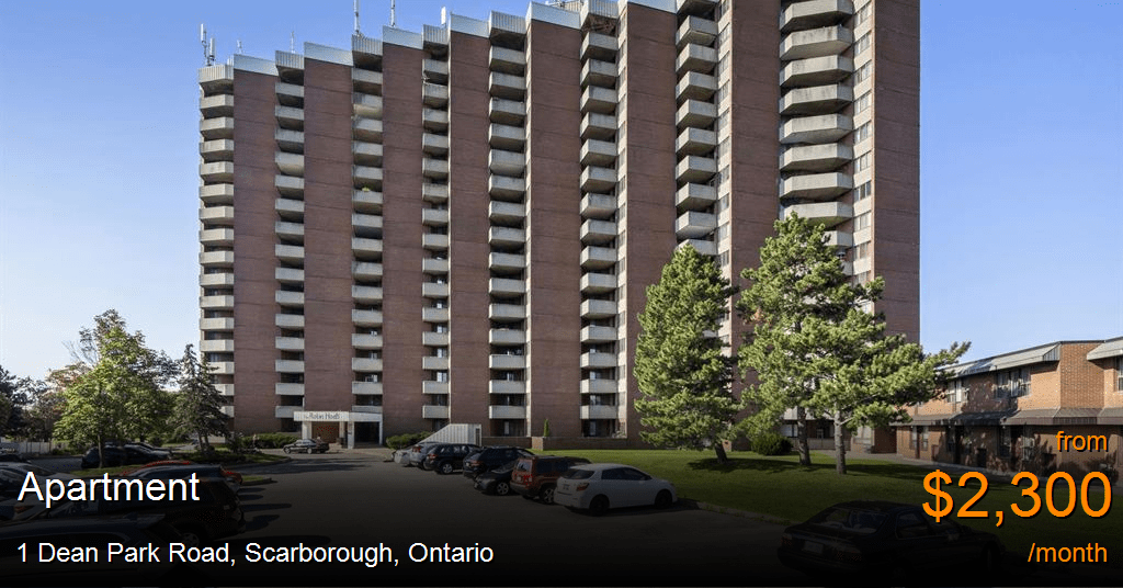 1 Dean Park Road, Scarborough Apartment for Rent