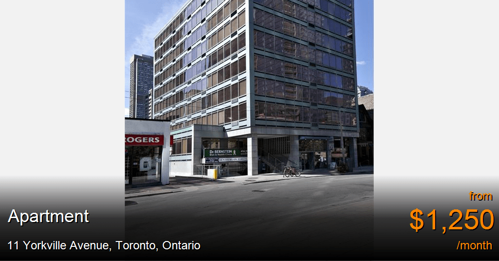 11 yorkville avenue, toronto Apartment for Rent