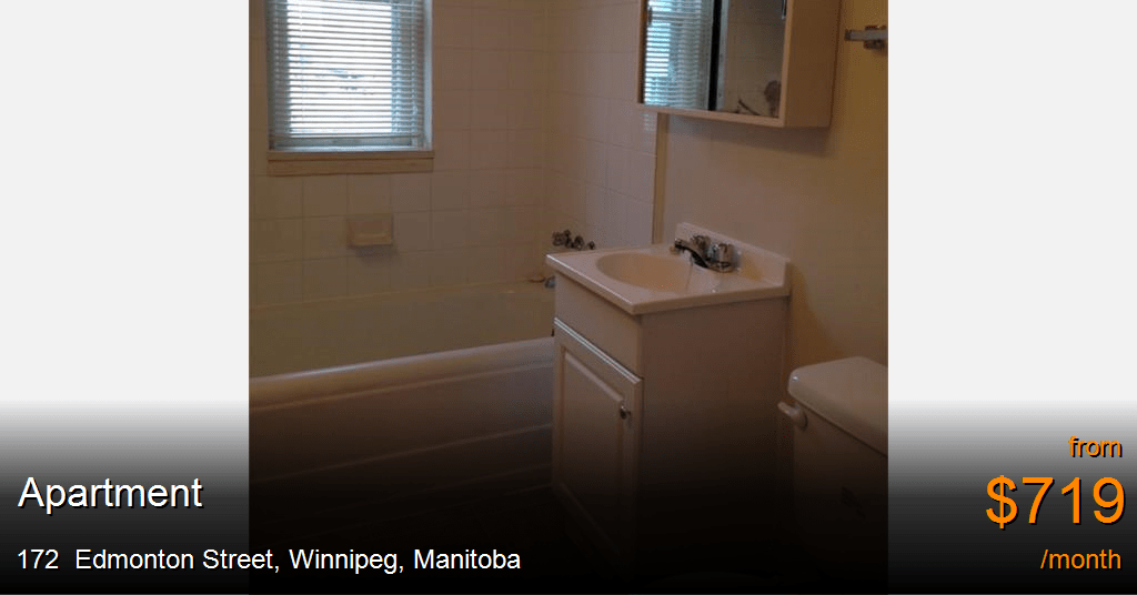172 Edmonton Street, Winnipeg Apartment for Rent