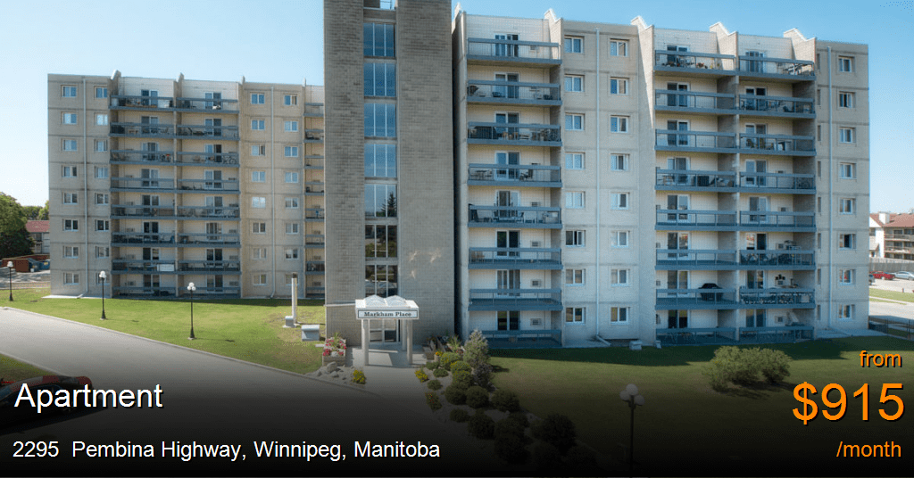 2295 Pembina Highway, Winnipeg Apartment for Rent B31741