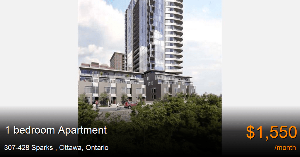 307428 sparks, ottawa Apartment for Rent