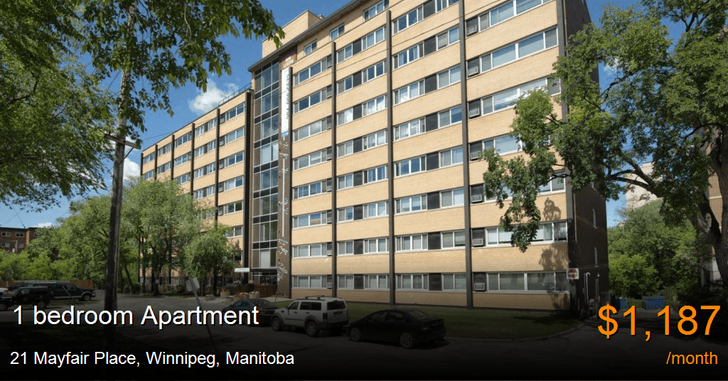 21 mayfair place, winnipeg Apartment for Rent