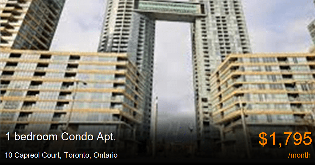 10 capreol court, toronto Condo Apt. for Rent