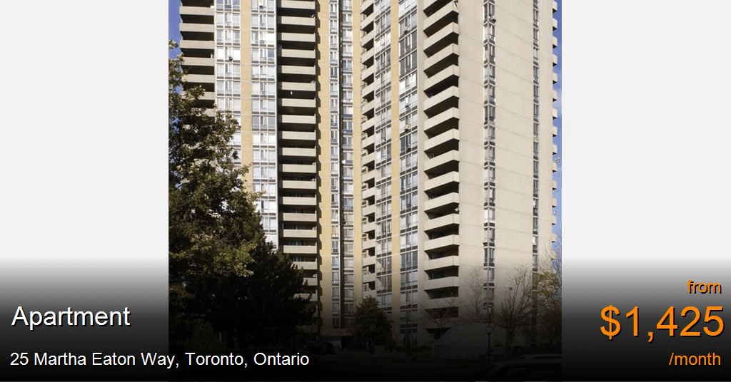 25 martha eaton way, toronto Apartment for Rent