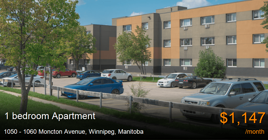 1050 1060 moncton avenue, winnipeg Apartment for Rent