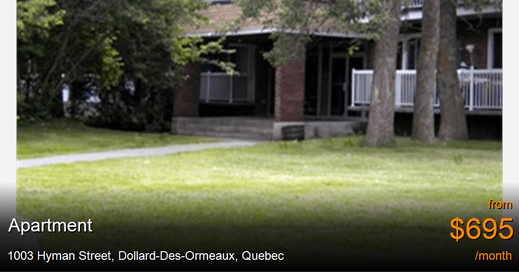 1003 hyman street, dollarddesormeaux Apartment for Rent