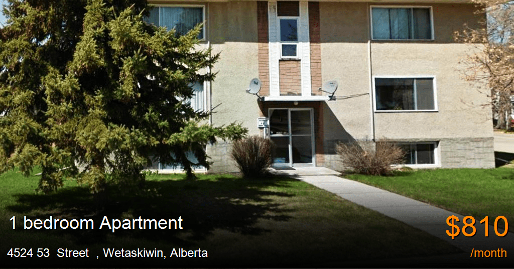 4524 53 street, wetaskiwin Apartment for Rent