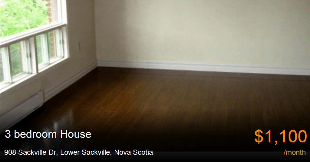 908 sackville dr, lower sackville House for Rent