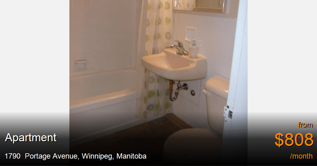 1790 Portage Avenue, Winnipeg Apartment for Rent
