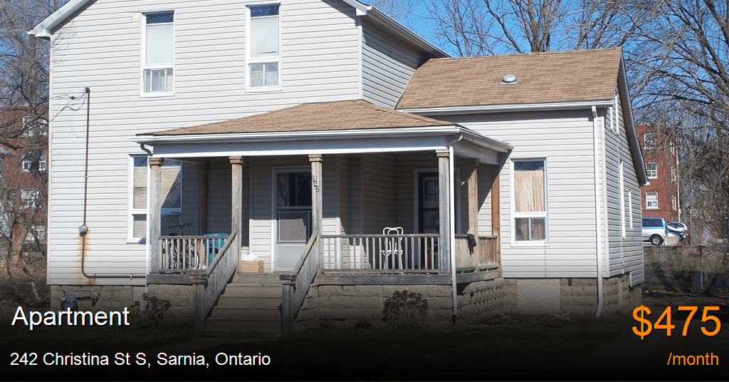 242 christina st s, sarnia Apartment for Rent