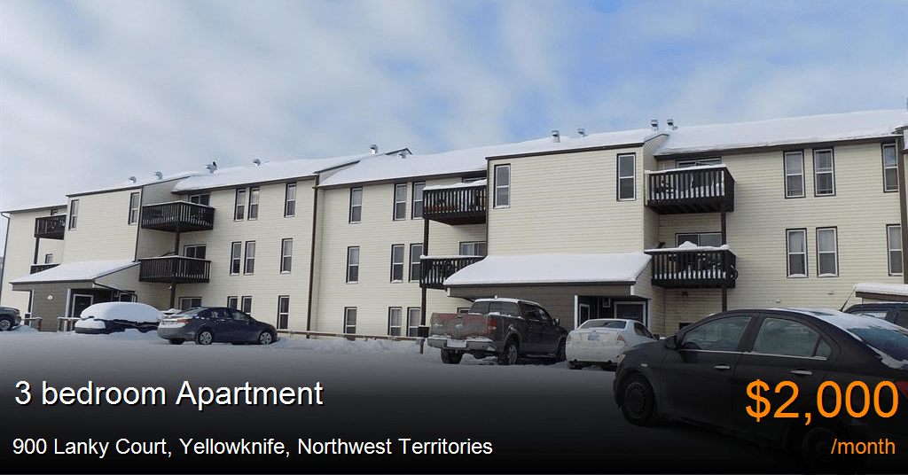 900 Lanky Court, Yellowknife Apartment for Rent