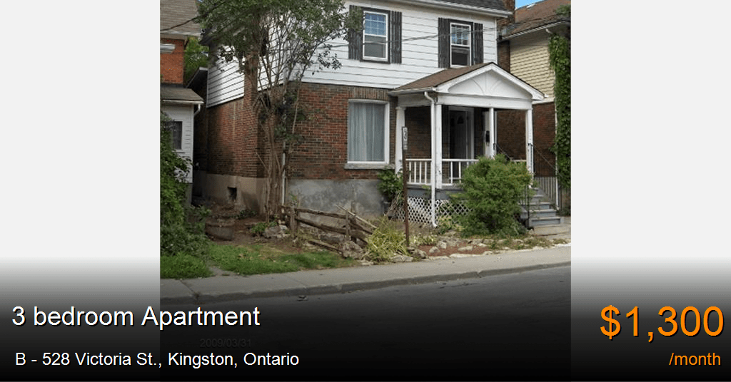 b 528 victoria st., kingston Apartment for Rent
