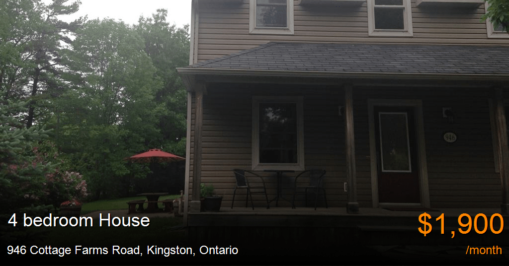 946 cottage farms road, kingston House for Rent