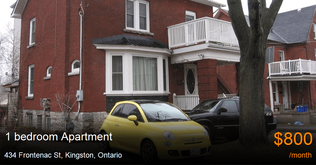 434 frontenac st, kingston Apartment for Rent