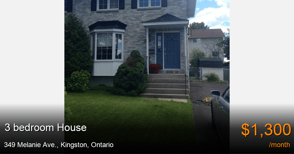 349 melanie ave., kingston House for Rent