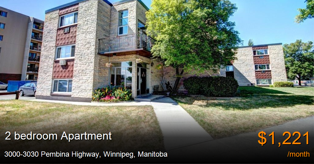 30003030 pembina highway, winnipeg Apartment for Rent