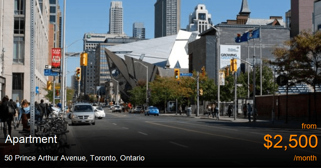 50 prince arthur avenue, toronto Apartment for Rent