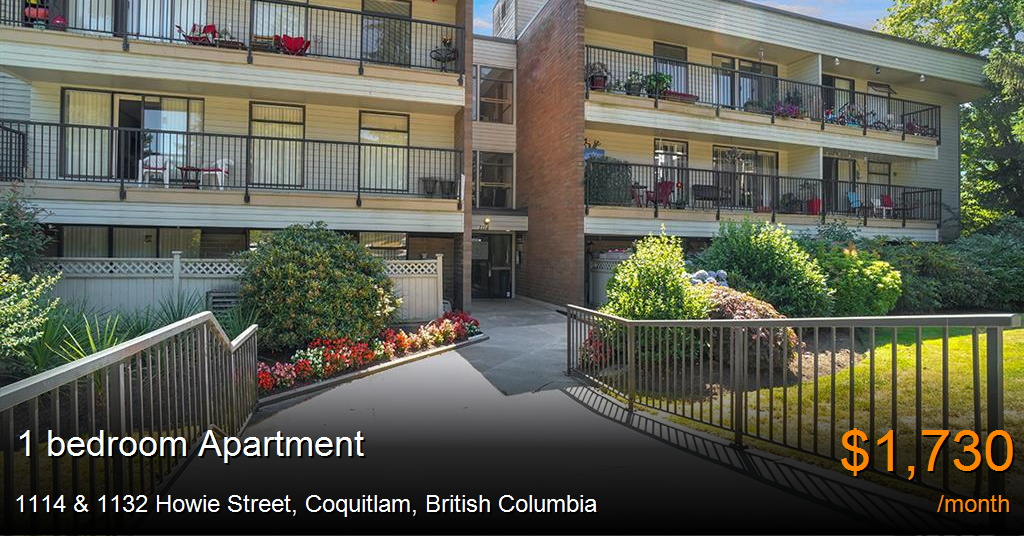 1114 & 1132 howie street, coquitlam Apartment for Rent