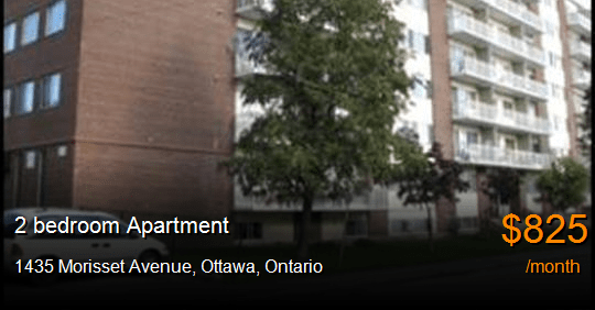 1435 Morisset Avenue, Ottawa Apartment for Rent B39370