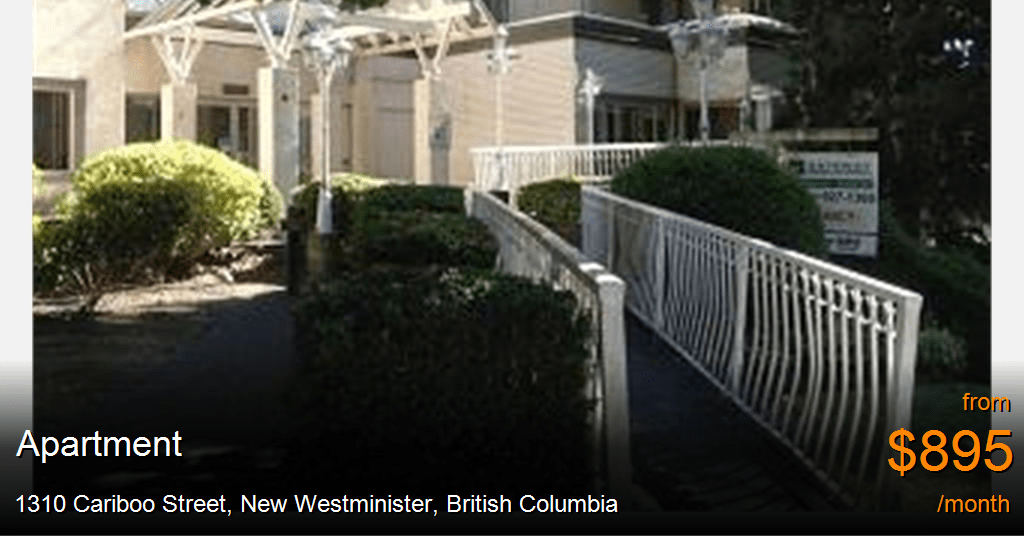 1310 cariboo street, new westminister Apartment for Rent