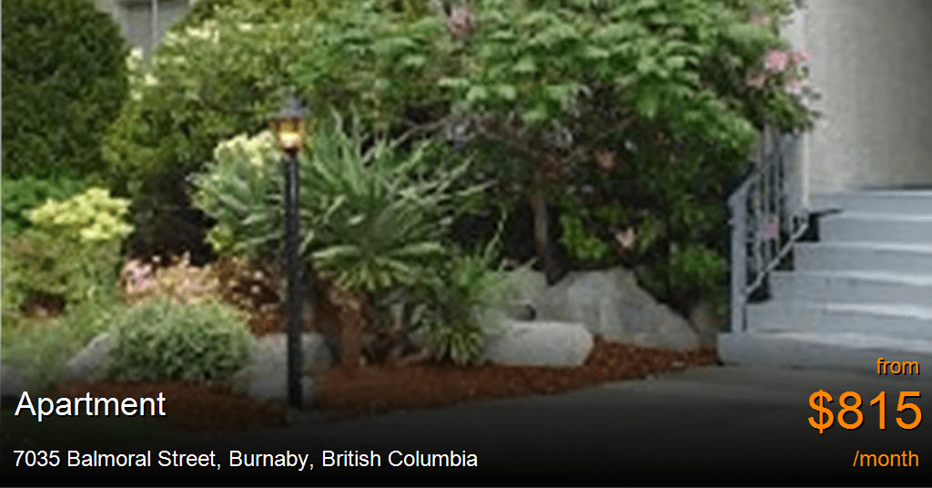 7035 balmoral street, burnaby Apartment for Rent