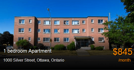1000 Silver Street, Ottawa Apartment for Rent B49099