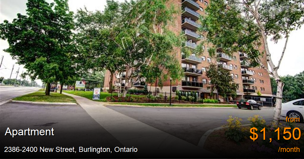 23862400 new street, burlington Apartment for Rent