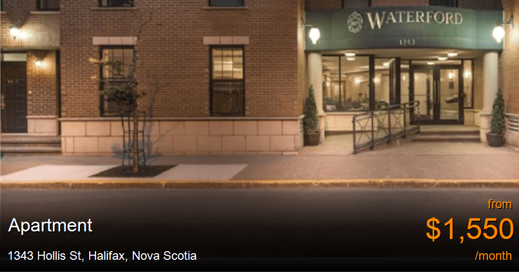1343 hollis st, halifax Apartment for Rent