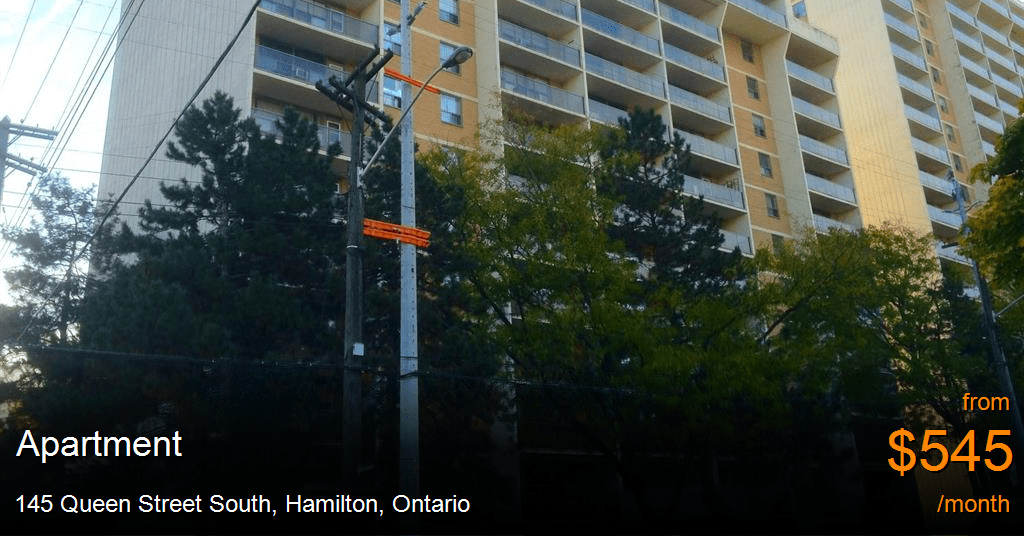 145 queen street south, hamilton Apartment for Rent