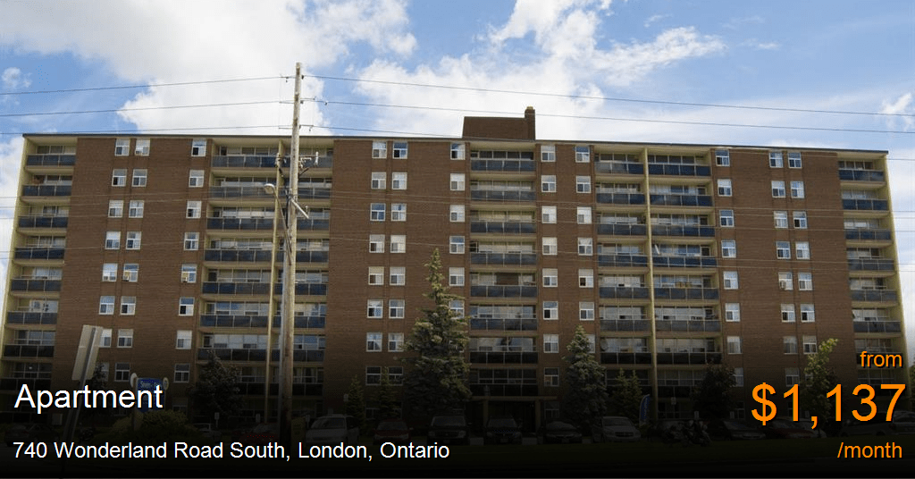 740 Wonderland Road South, London Apartment for Rent