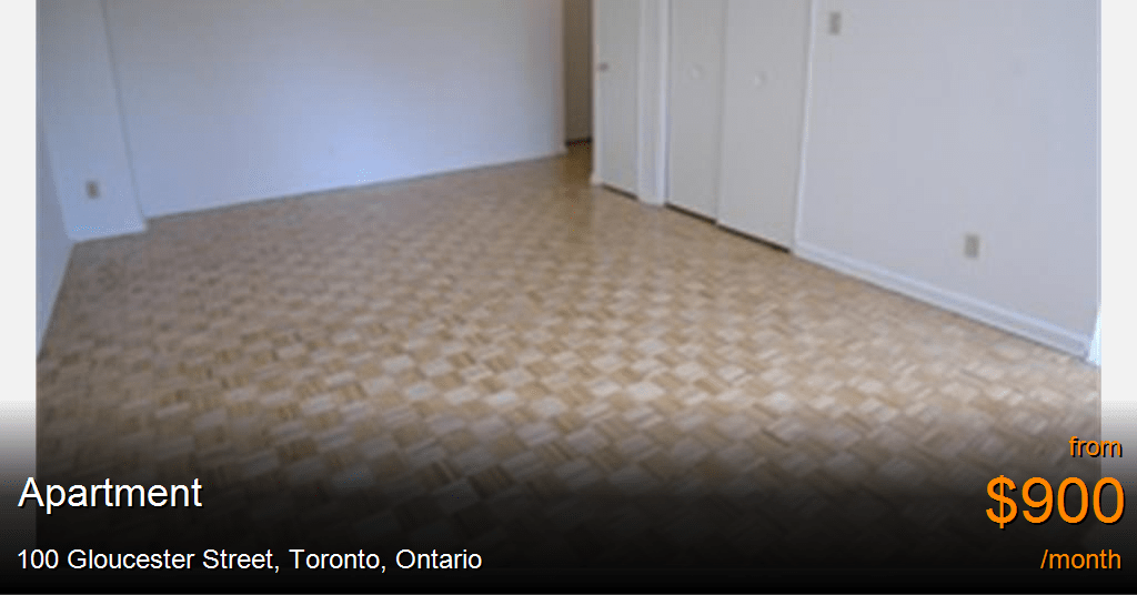 100 gloucester street, toronto Apartment for Rent