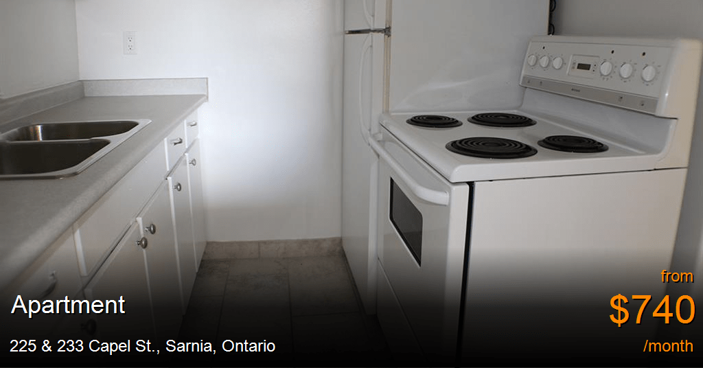 225 & 233 capel st., sarnia Apartment for Rent