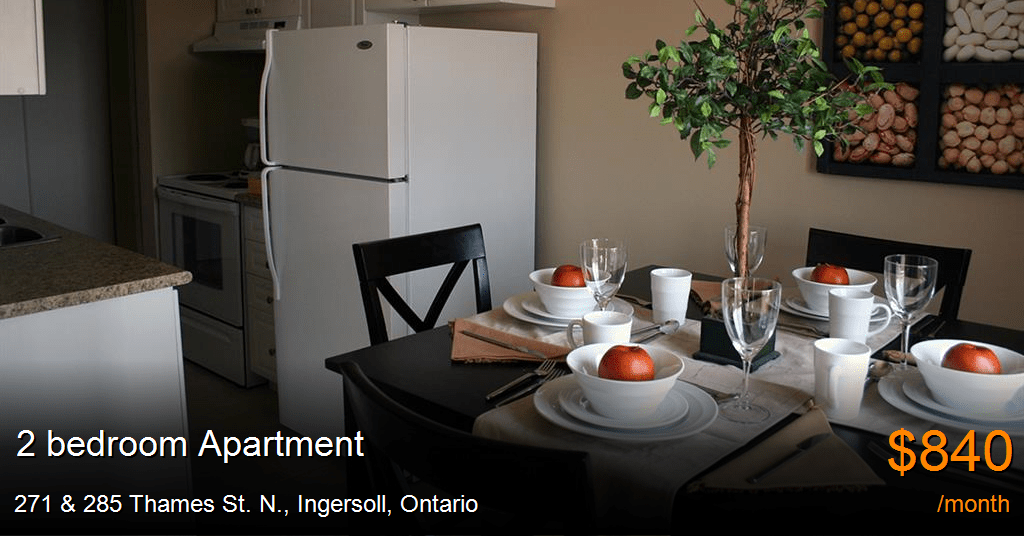271 & 285 thames st. n., ingersoll Apartment for Rent