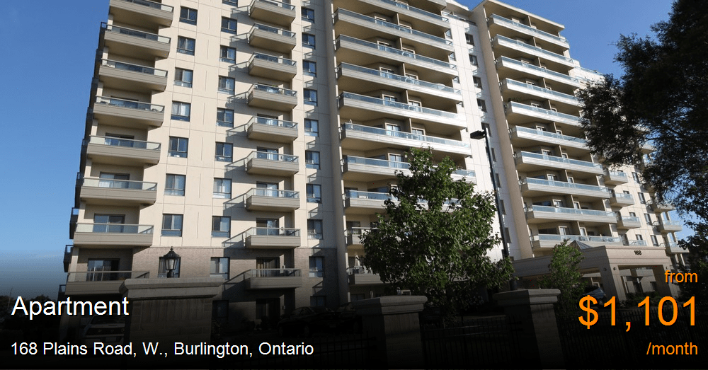 168 plains road, w., burlington Apartment for Rent