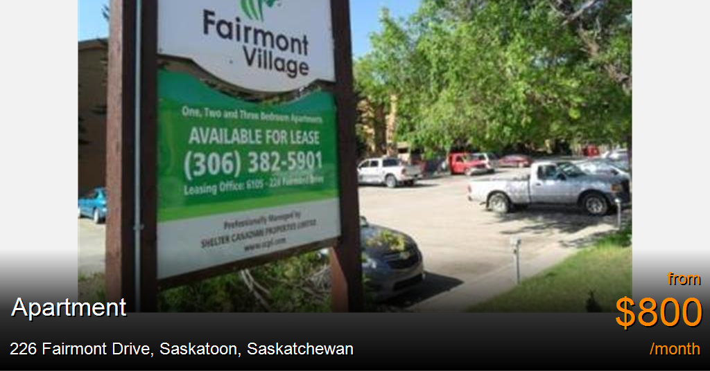226 fairmont drive, saskatoon Apartment for Rent