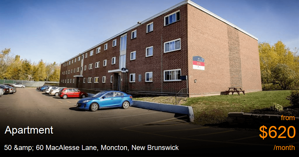 50 & 60 macalesse lane, moncton Apartment for Rent