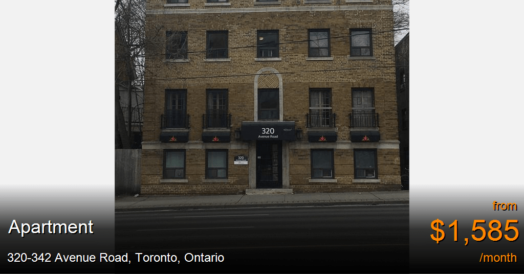 320342 Avenue Road, Toronto Apartment for Rent