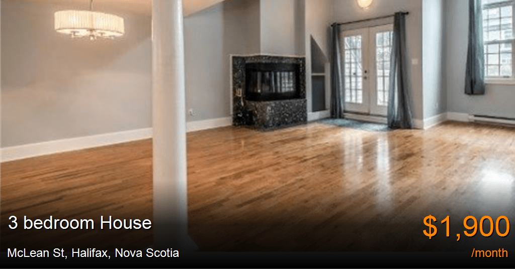 mclean st, halifax House for Rent