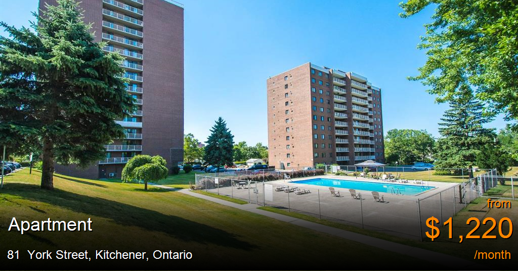 81 york street, kitchener Apartment for Rent