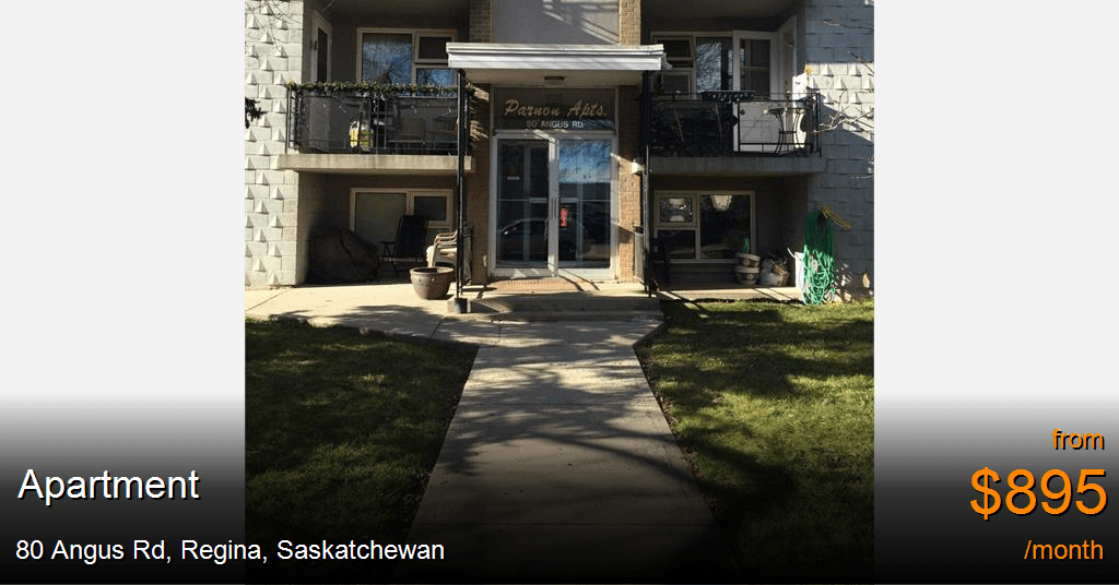 80 angus rd, regina Apartment for Rent